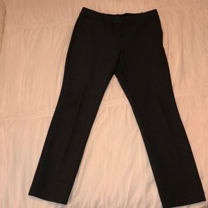 Ann Taylor devin fit grey slacks (10t)